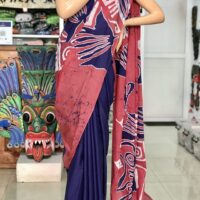 Cotton Batik Saree CBS24