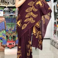 Cotton Batik Saree CBS08