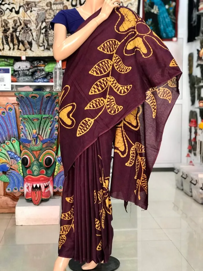 Cotton Batik Saree CBS08