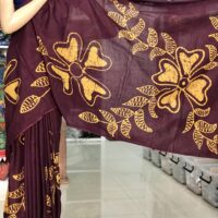 Cotton Batik Saree CBS08 - Image 2