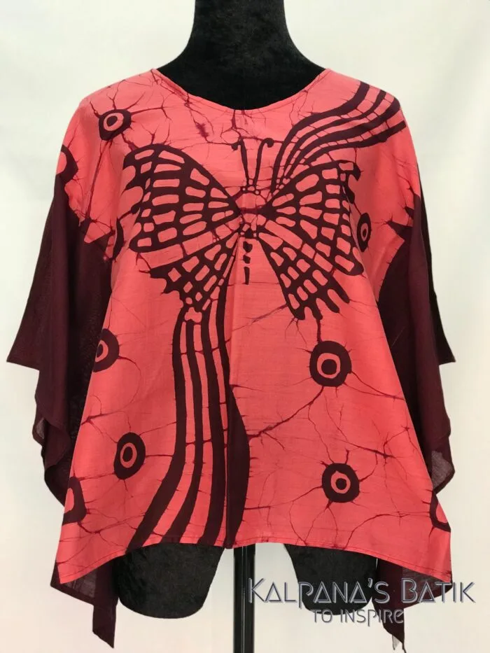 Batik Poncho Blouse BPB123