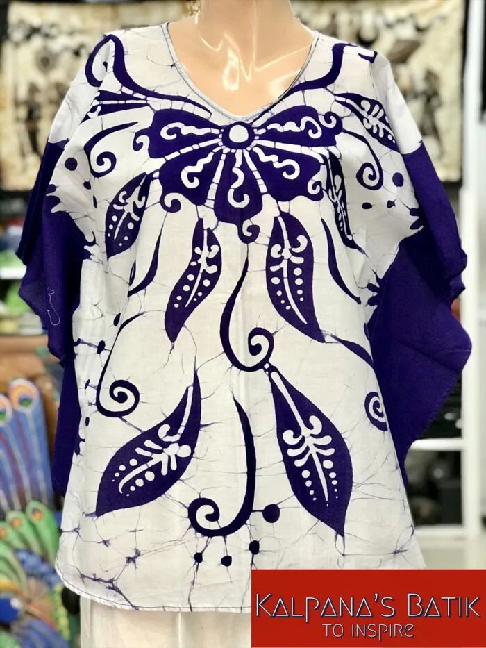 Batik Poncho Blouse BPB02
