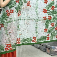 Cotton Batik Saree CBS29 - Image 2