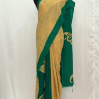 Cotton Batik Saree CBS50 - Image 2