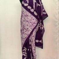 Cotton Batik Saree CBS39 - Image 2