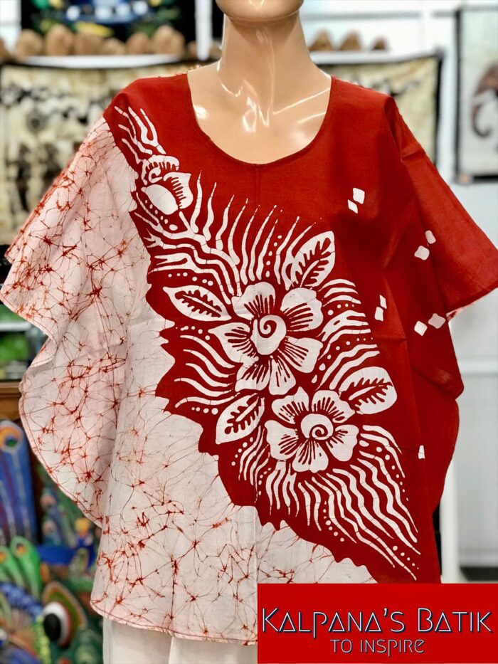 Batik Poncho Blouse BPB20