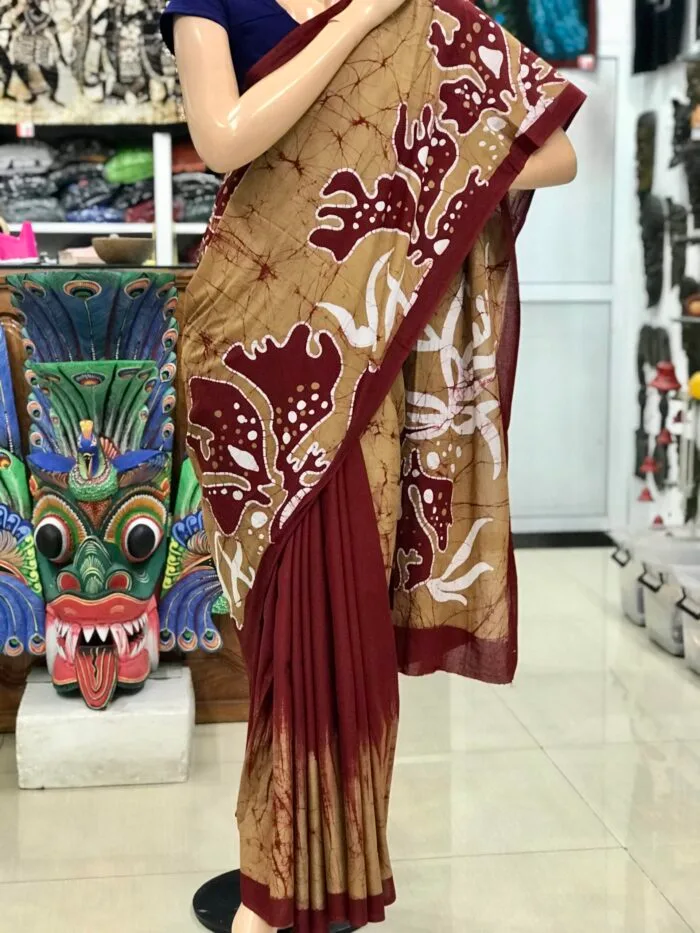 Cotton Batik Saree CBS37