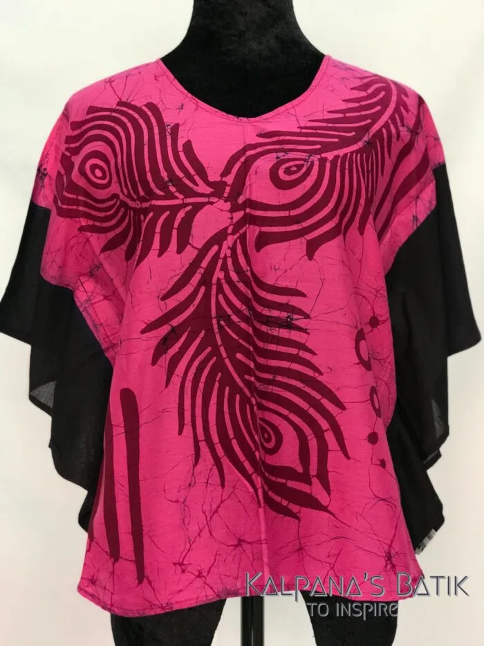 Batik Poncho Blouse BPB126