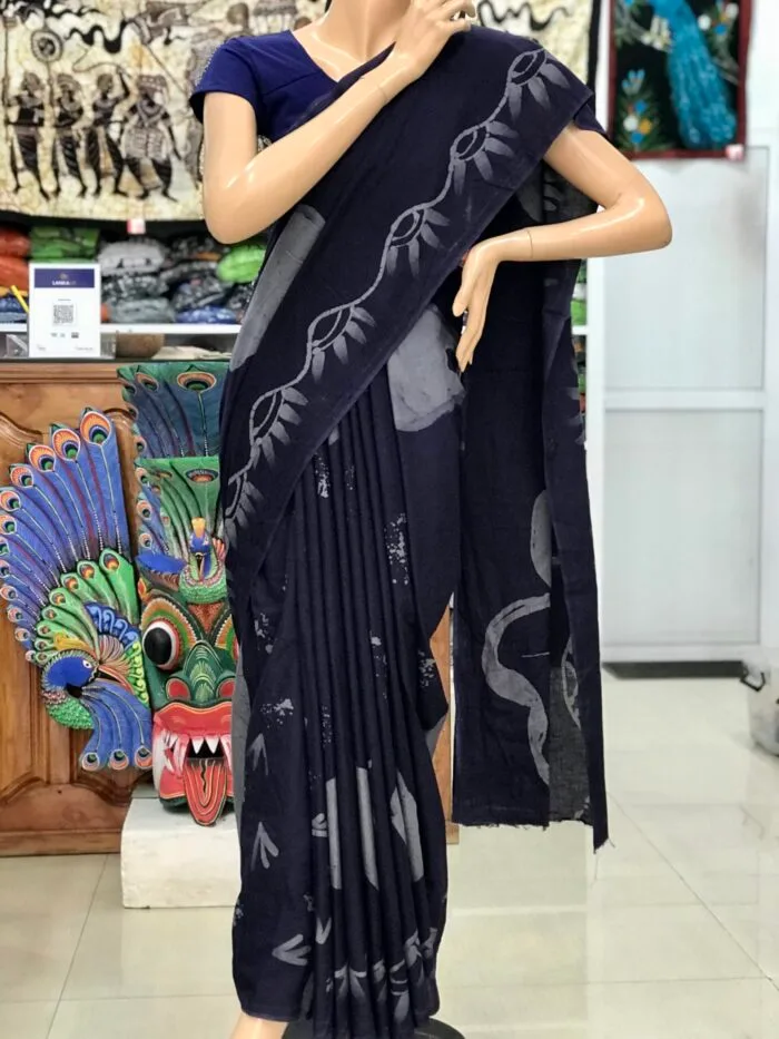 Cotton Batik Saree CBS19