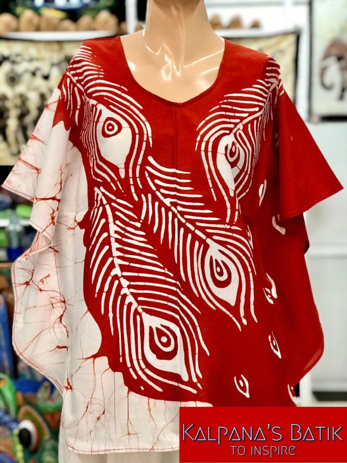 Batik Poncho Blouse BPB19