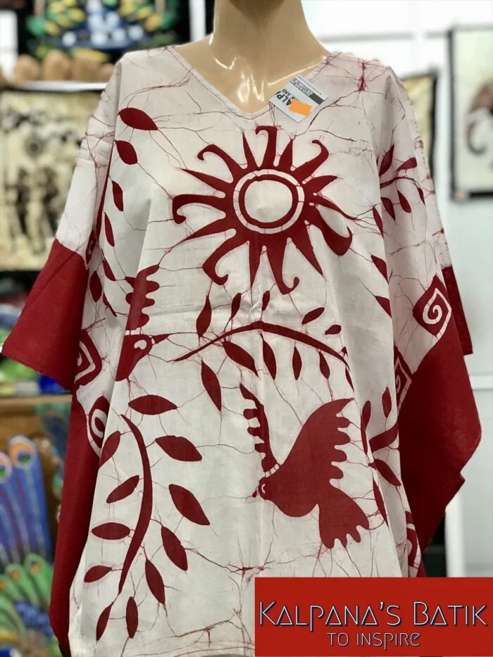 Batik Poncho Blouse BPB100