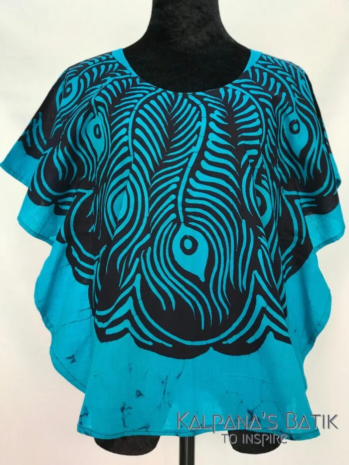 Batik Poncho Blouse BPB113
