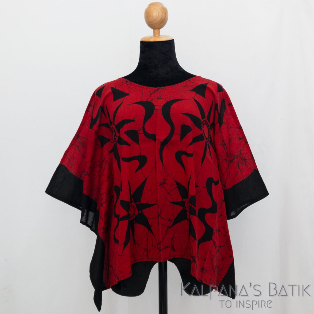 Batik Poncho Blouse BPB 199