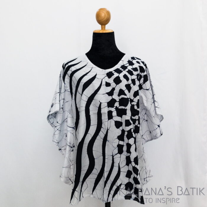 Batik Poncho Blouse BPB298