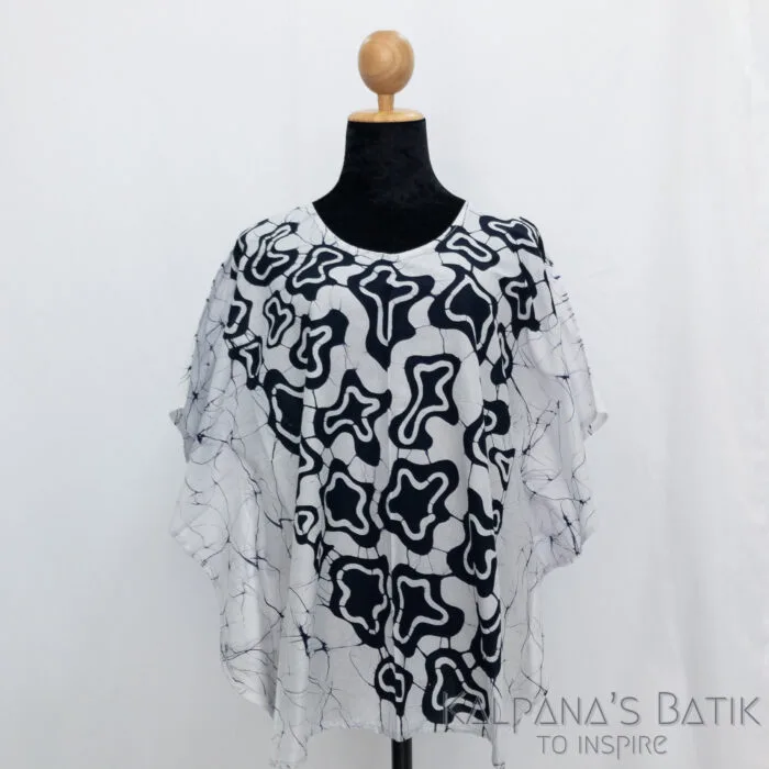 Batik Poncho Blouse BPB309