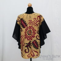 Batik Poncho Blouse BPB343 - Image 3