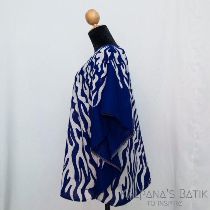 Batik Poncho Blouse BPB345 - Image 2