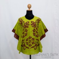 Batik Poncho Blouse BPB349