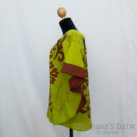 Batik Poncho Blouse BPB349 - Image 2