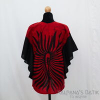 Batik Poncho Blouse BPB350 - Image 3