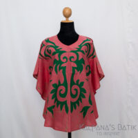 Batik Poncho Blouse BPB351