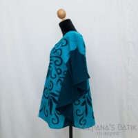 Batik Poncho Blouse BPB357 - Image 2