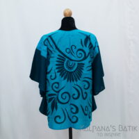 Batik Poncho Blouse BPB357 - Image 3
