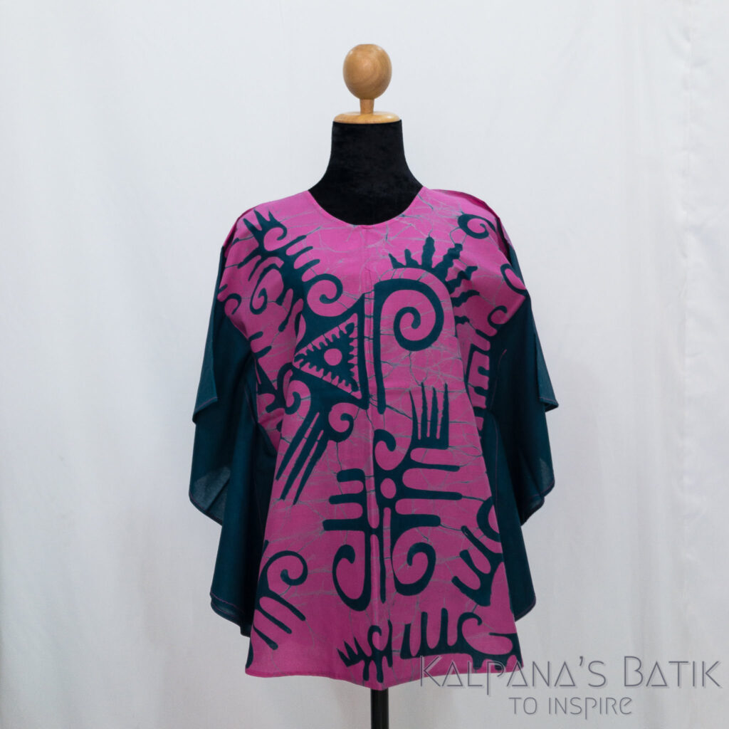 Batik Poncho Blouse BPB 358.1