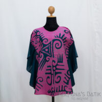 Batik Poncho Blouse BPB358