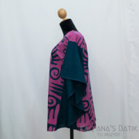 Batik Poncho Blouse BPB358 - Image 2
