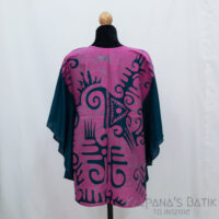 Batik Poncho Blouse BPB358 - Image 3