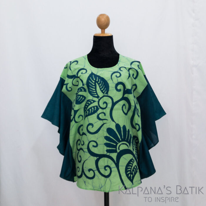 Batik Poncho Blouse BPB359