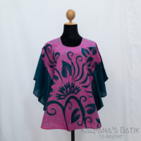 Batik Poncho Blouse BPB360