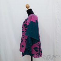 Batik Poncho Blouse BPB360 - Image 2
