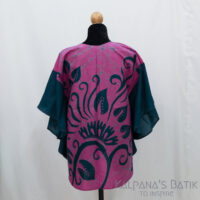 Batik Poncho Blouse BPB360 - Image 3