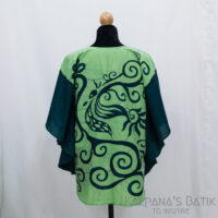 Batik Poncho Blouse BPB361 - Image 3