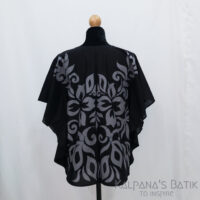 Batik Poncho Blouse BPB363 - Image 3