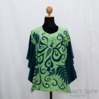 Batik Poncho Blouse BPB365