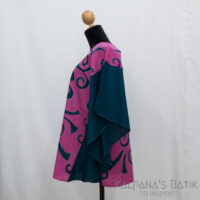 Batik Poncho Blouse BPB366 - Image 2