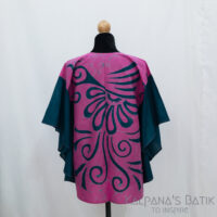 Batik Poncho Blouse BPB366 - Image 3