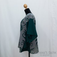 Batik Poncho Blouse BPB367 - Image 2