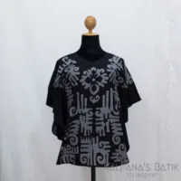 Batik Poncho Blouse BPB368