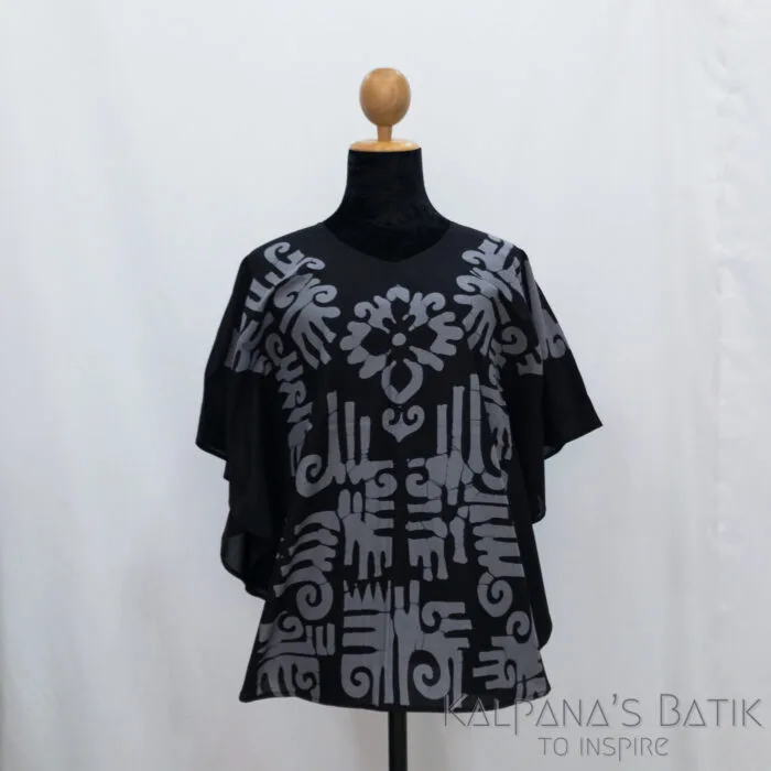 Batik Poncho Blouse BPB368