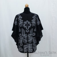 Batik Poncho Blouse BPB368 - Image 3