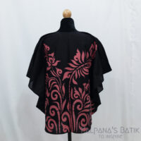 Batik Poncho Blouse BPB372 - Image 3