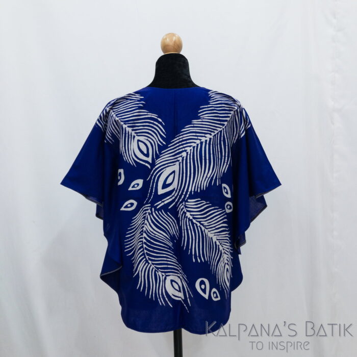 Batik Poncho Blouse BPB373 - Image 3