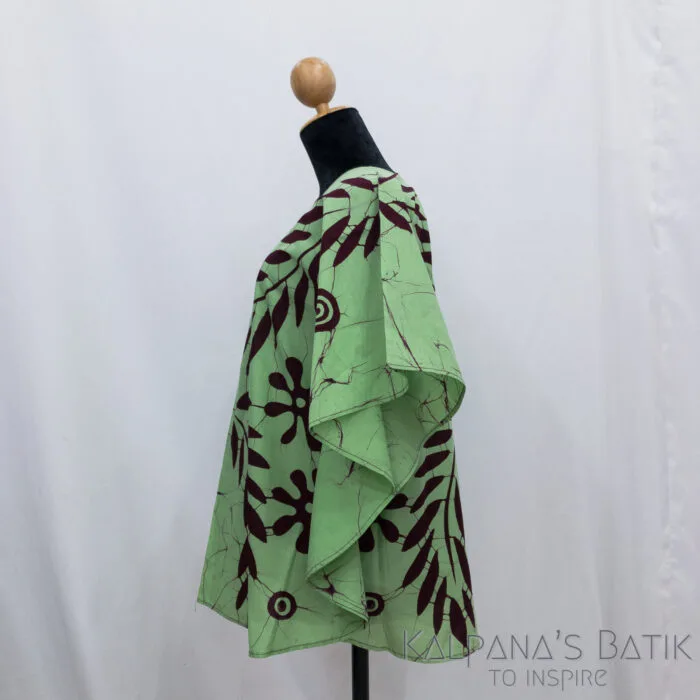 Batik Poncho Blouse BPB376 - Image 2