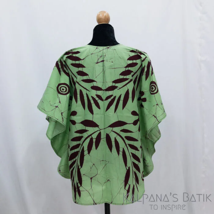 Batik Poncho Blouse BPB376 - Image 3