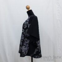 Batik Poncho Blouse BPB378 - Image 2