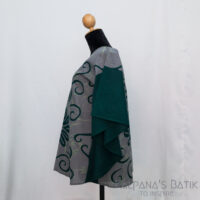 Batik Poncho Blouse BPB382 - Image 2